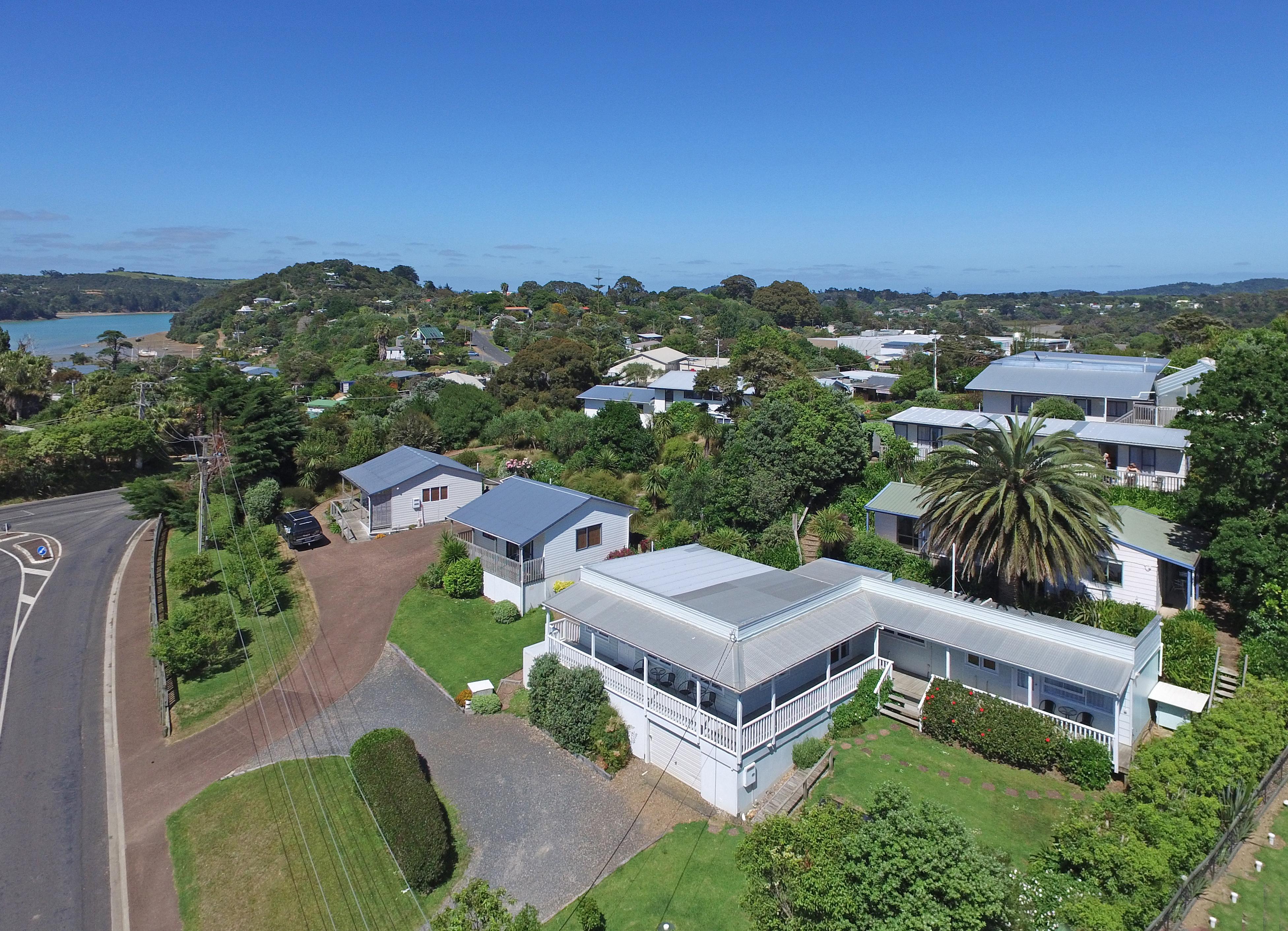 Waiheke Island Motel Ostend Bagian luar foto