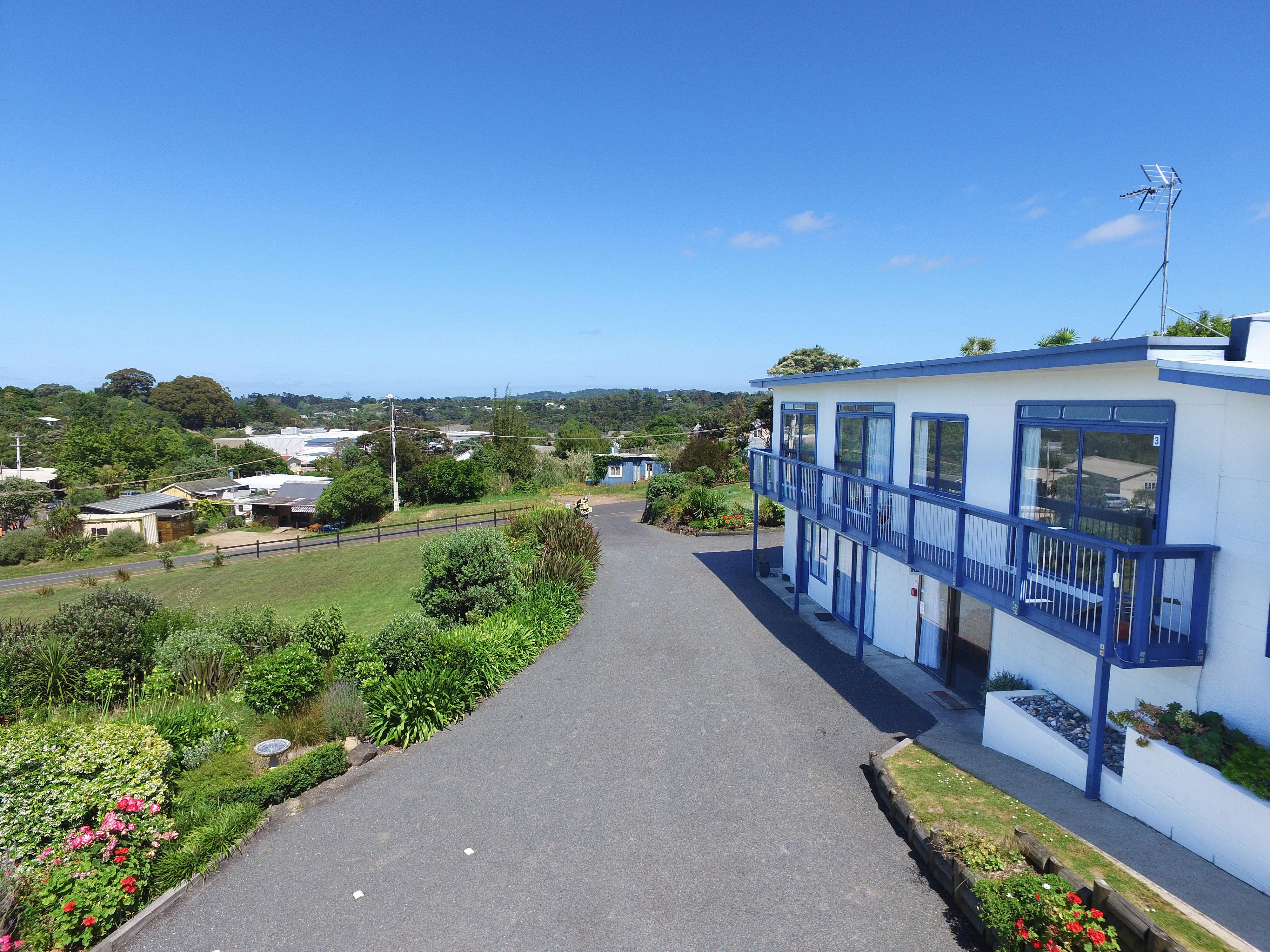 Waiheke Island Motel Ostend Bagian luar foto